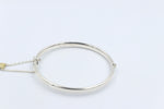 Sterling Silver Heavy Hinge Bangle