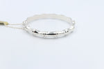 Sterling Silver Bamboo Hinge Bangle