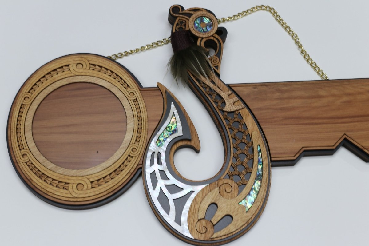 21st Celebration Key Fish Hook  design  21HK-1