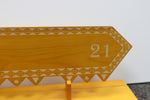 21st Island Design Key with Laser Engraved & Samoan Sila