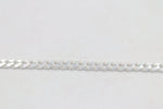 Stg Silver Curb Link Chain  IRA25A