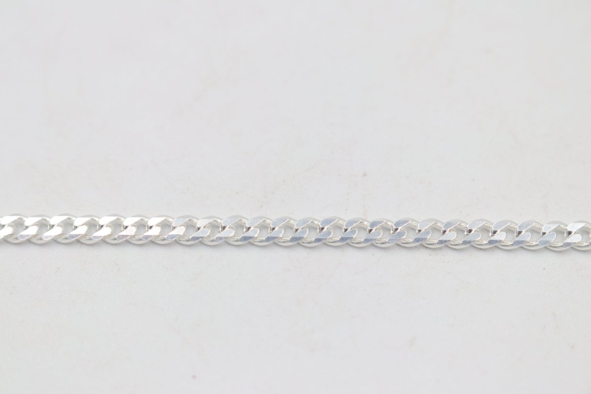 Stg silver Solid chain  IR40 50cm
