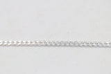 Stg Silver Curb Link Chain  IRA25A