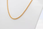 9ct Gold Solid Curb Link Chain 50cms