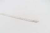 Sterling Silver Curb link Bracelet IRB20