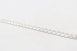 Sterling Silver Curb link Bracelet IRB20