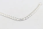 Sterling Silver Curb link Bracelet IRB20