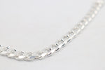 Sterling Silver Curb link Bracelet IRB20