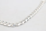 Sterling Silver Curb link Bracelet IRB20