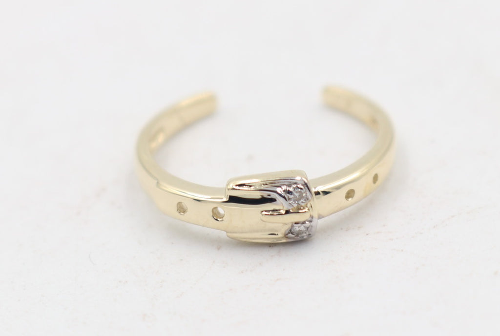 9ct gold toe rings deals