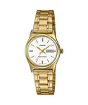 Casio Ladies Analogue Day Date LTP-V006G-7B