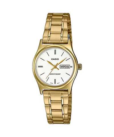 Casio Ladies Analogue Day Date LTP-V006G-7B