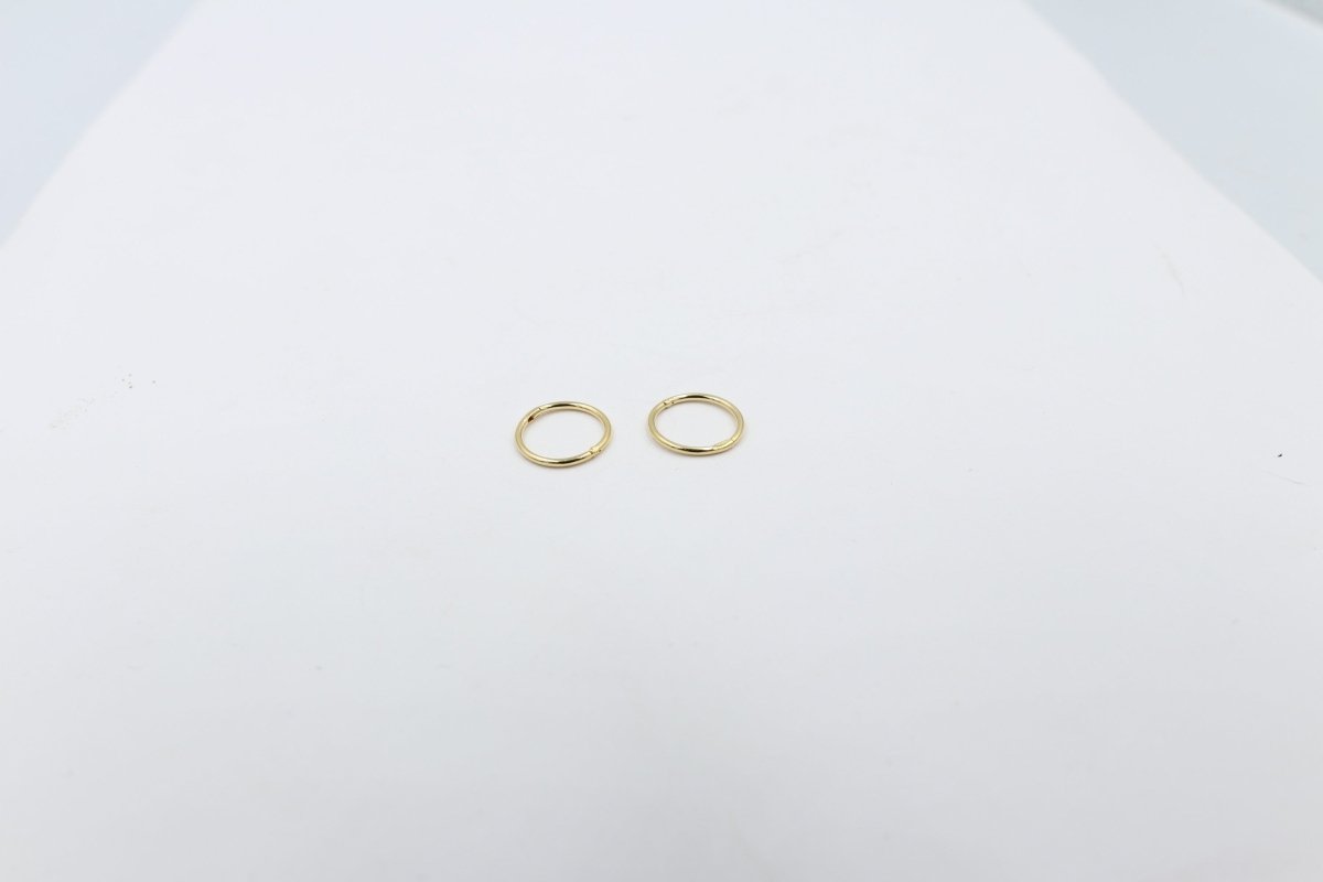 Gold Plated Hinge Slippers 12mm