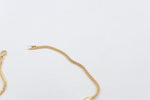 9ct Gold Italian Round Link two tear Profile Bracelet