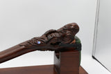 Wooden Ceremonial Adze with Greenstone