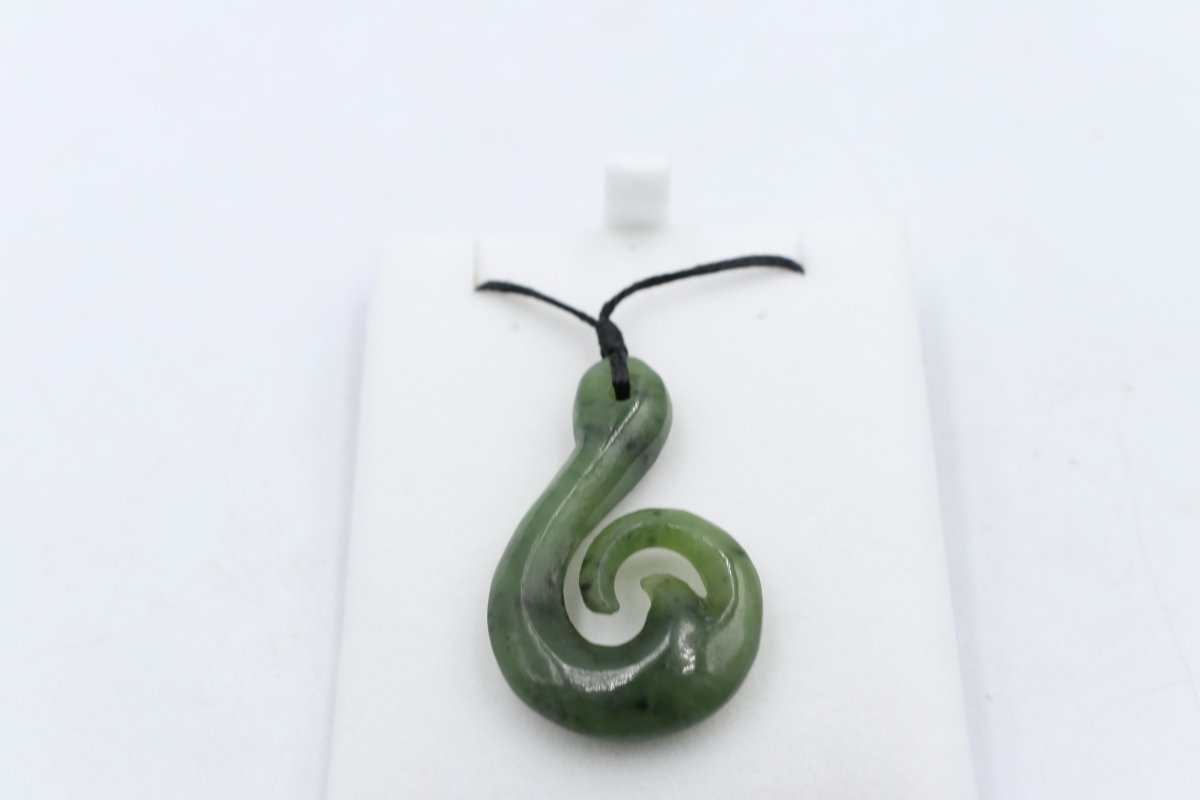 New Zealand Greenstone Koru - MJ40