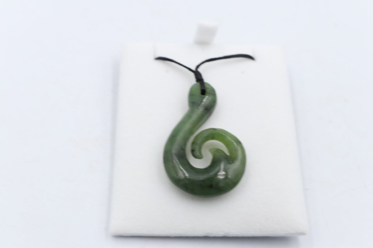 New Zealand Greenstone Koru - MJ40