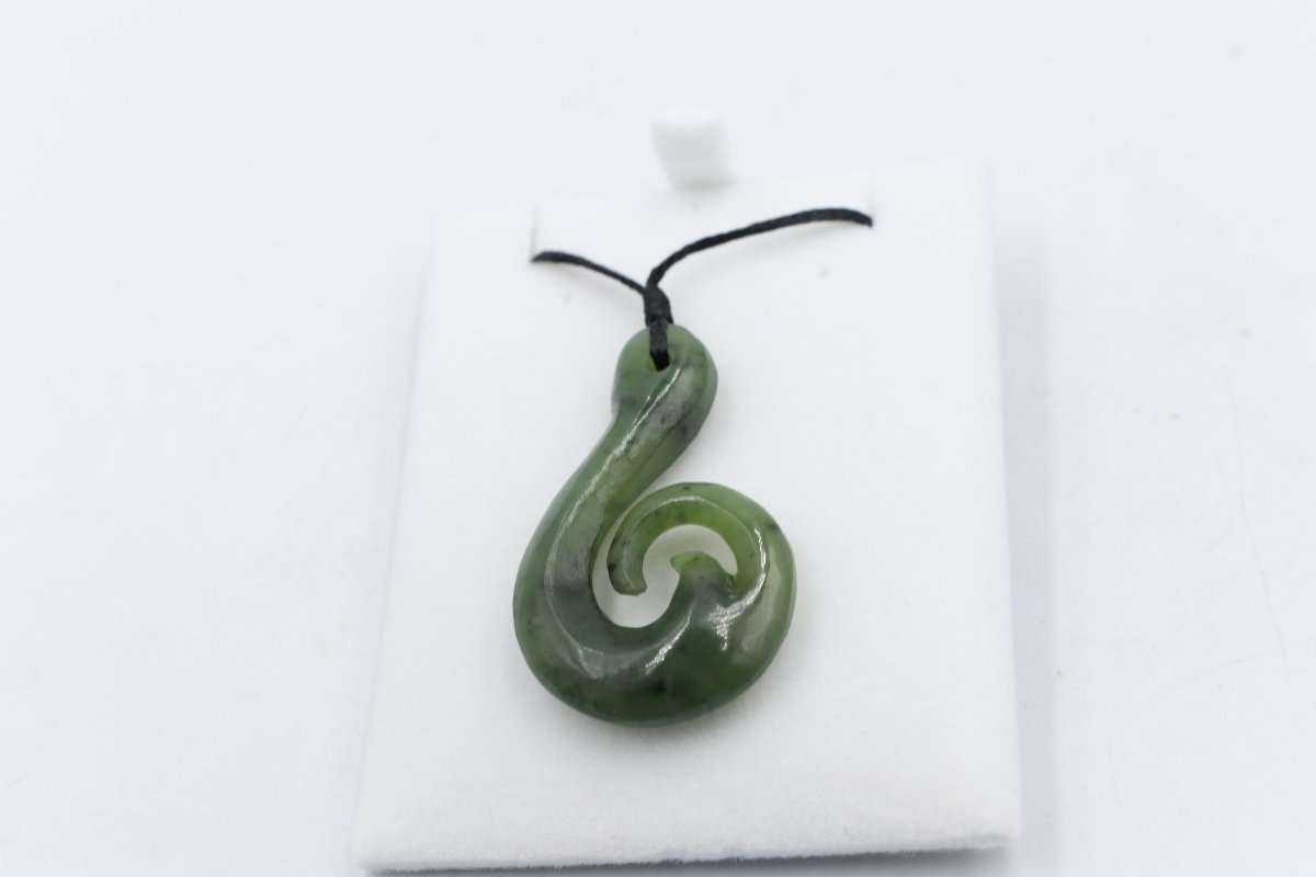 New Zealand Greenstone Koru - MJ40