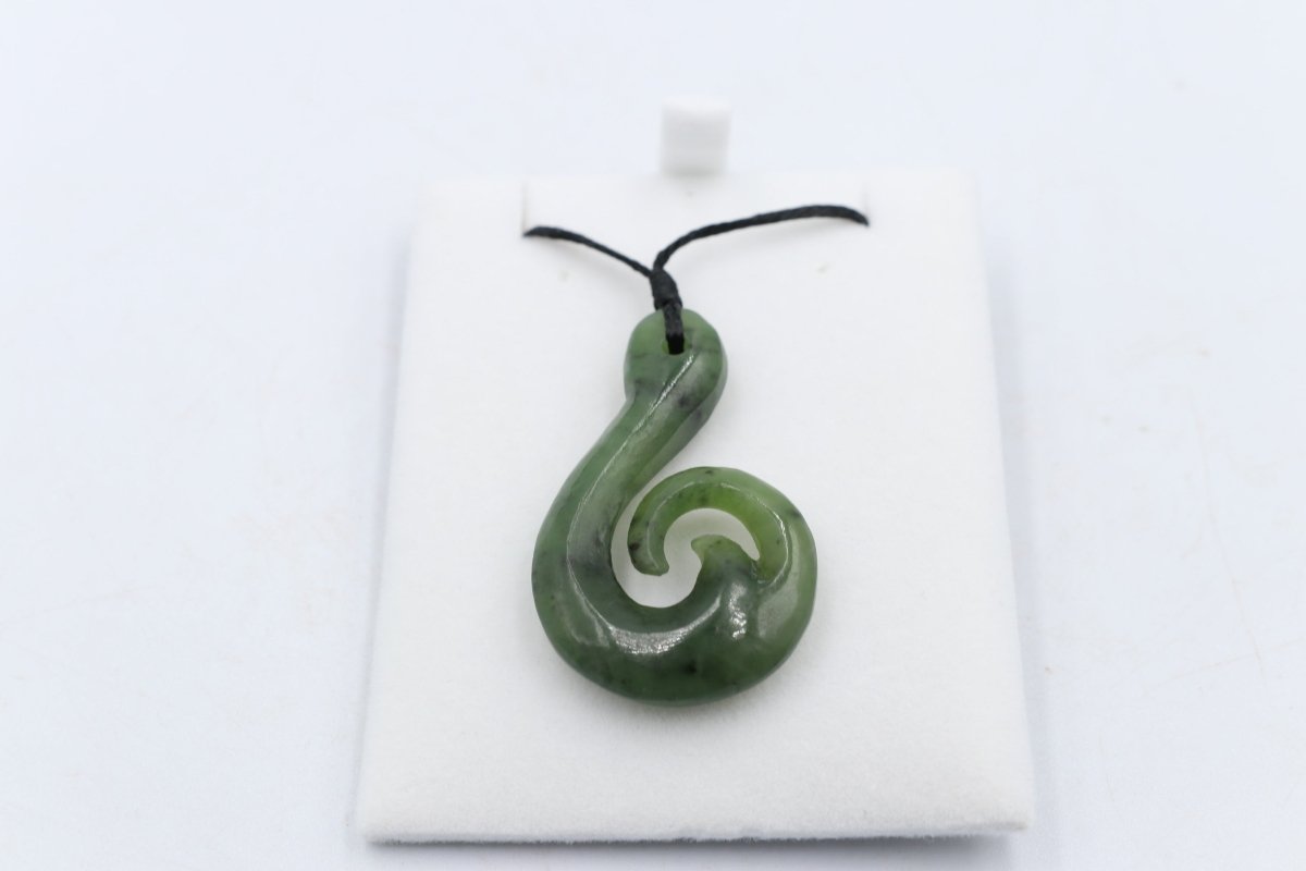New Zealand Greenstone Koru - MJ40