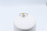 9ct WHITE Gold Diamond Cluster ring TDW 0.25ct SYR7969W