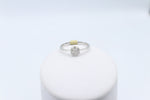 9ct WHITE Gold Diamond Cluster ring TDW 0.25ct SYR7969W
