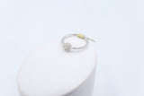9ct WHITE Gold Diamond Cluster ring TDW 0.25ct SYR7969W
