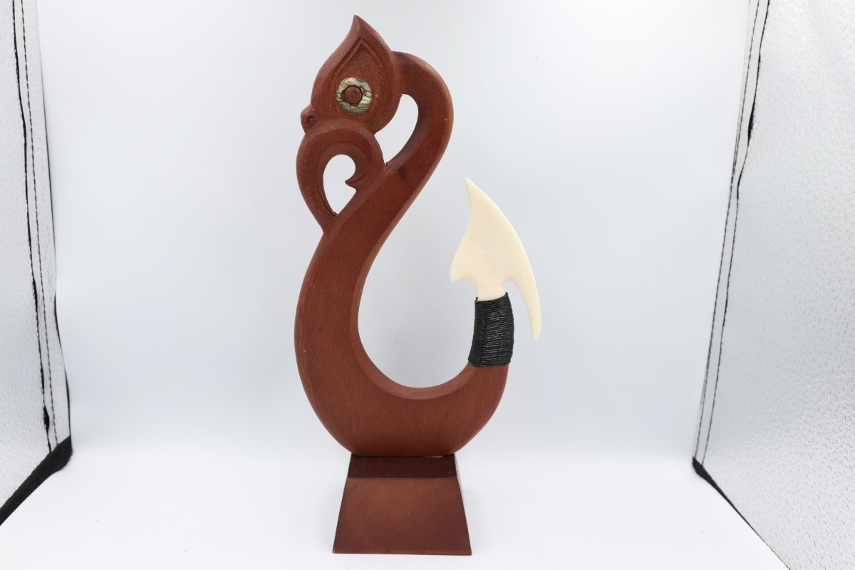 Wooden Manaia Hook On Stand