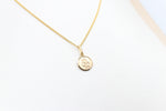9ct Solid Saint Christopher Pendent 10mm