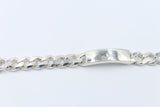 Sterling Silver Curb ID bracelet IRB23
