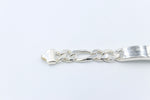 Sterling Silver 3:1 Figaro Bracelet IRB24