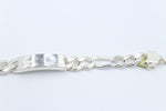 Sterling Silver 3:1 Figaro Bracelet IRB24