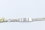 Sterling Silver Figaro ID bracelet IRB25