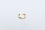9ct Gold Round Huggies SYE1895