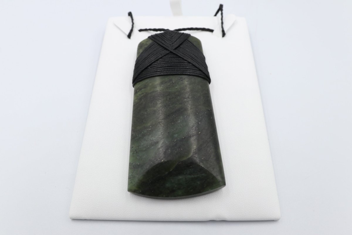 New Zealand Greenstone Toki  95mm