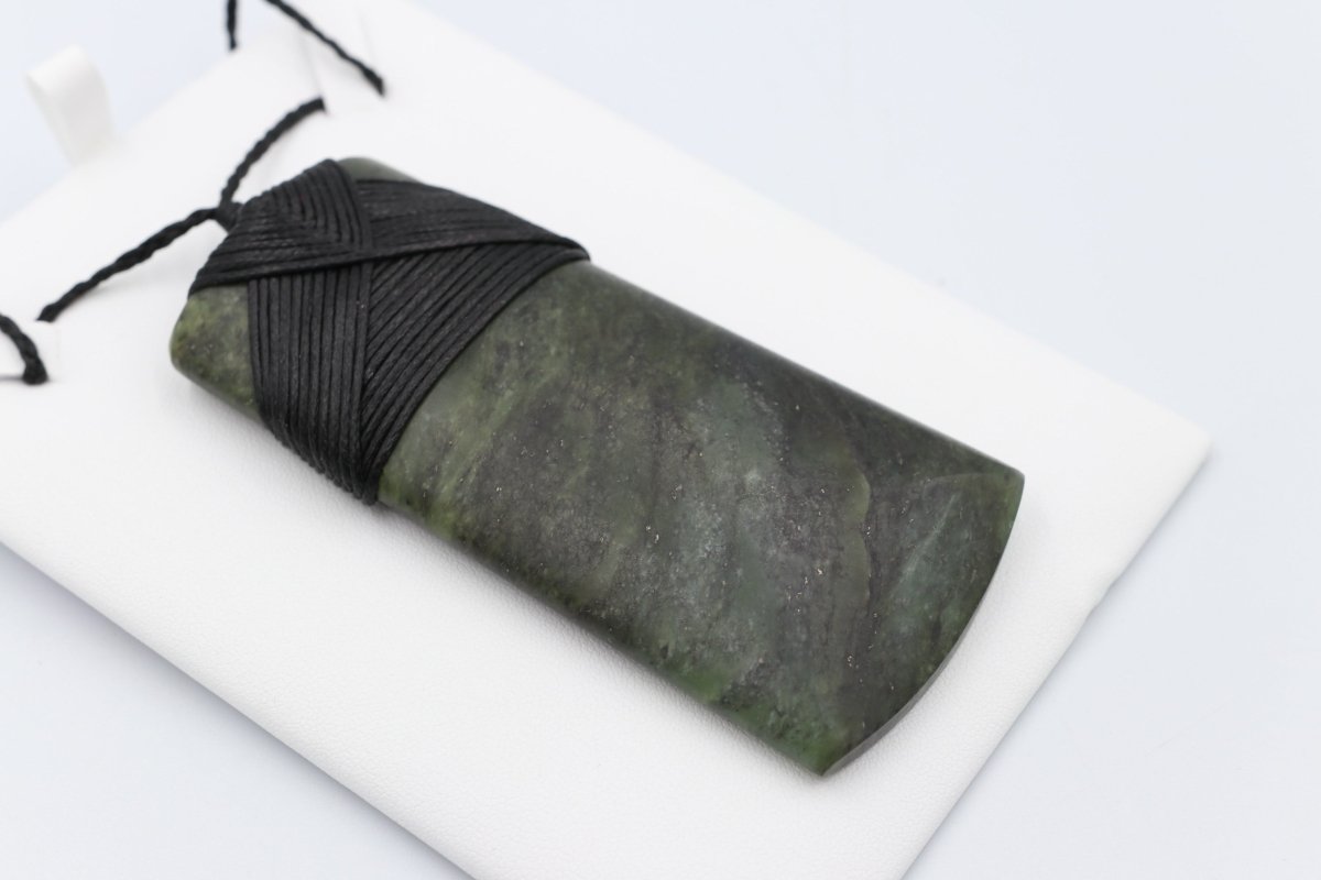 New Zealand Greenstone Toki  95mm