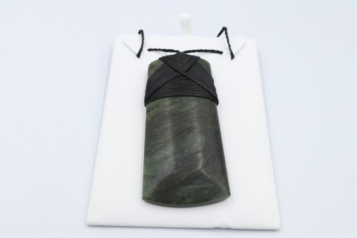 New Zealand Greenstone Toki  95mm