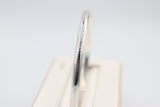 Sterling Silver Solid Bangle SYB7