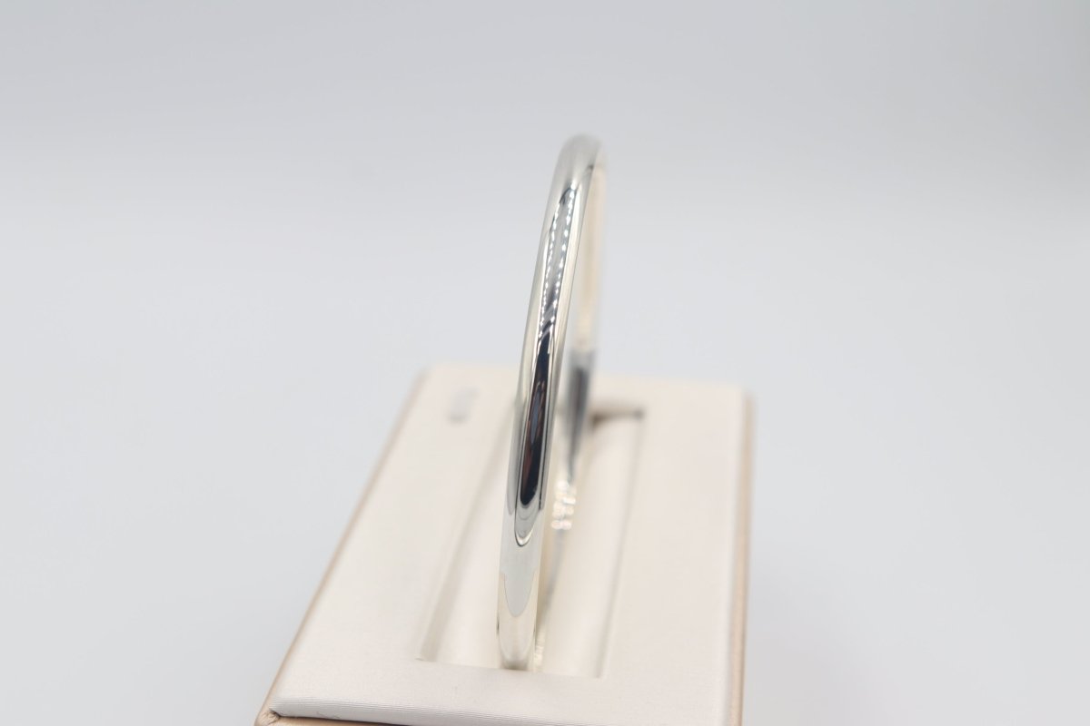 Sterling Silver Solid Bangle SYB7