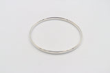 Sterling Silver Solid Bangle SYB7