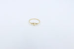 9ct Gold Girls Signet Ring Garnet SYR2009G