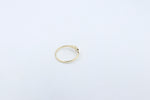 9ct Gold Girls Signet Ring Garnet SYR2009G