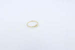 9ct Gold Girls Signet Ring Garnet SYR2009G