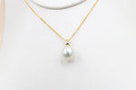 9ct Gold set South Sea Pearl 12-13mm