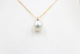 9ct Gold set South Sea Pearl 12-13mm