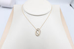 10ct Gold Diamond set Pendent with 10K gold chain