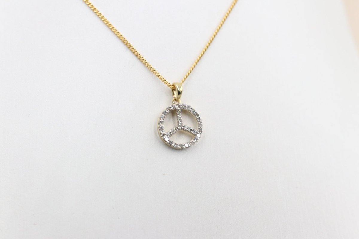 14K Gold Diamond  Pendent 0.30ct