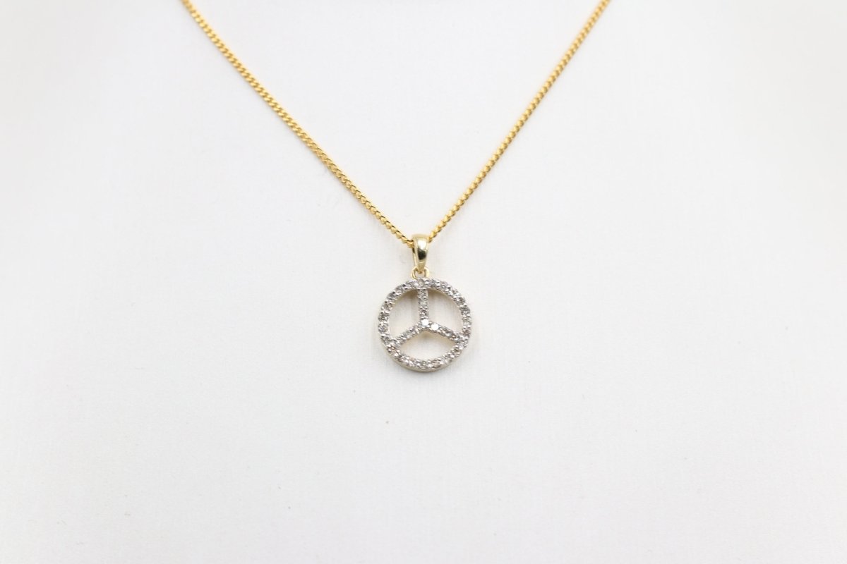 14K Gold Diamond  Pendent 0.30ct
