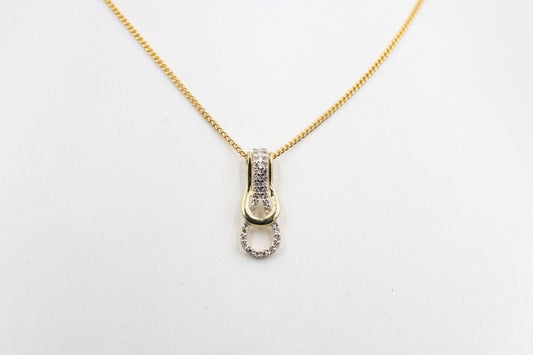 10K Gold Diamond  Pendent 0.15ct