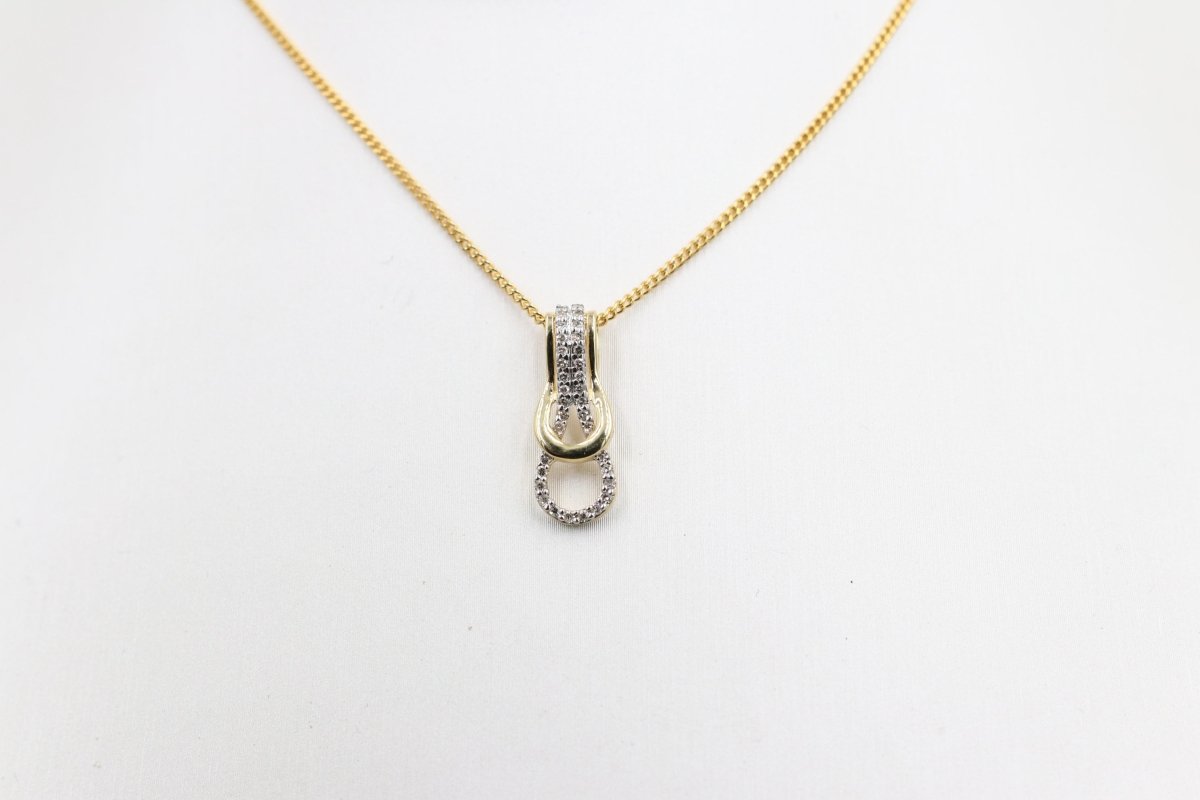 10K Gold Diamond  Pendent 0.15ct