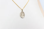 10K Gold Tree of Life Pendent with Diamonds
